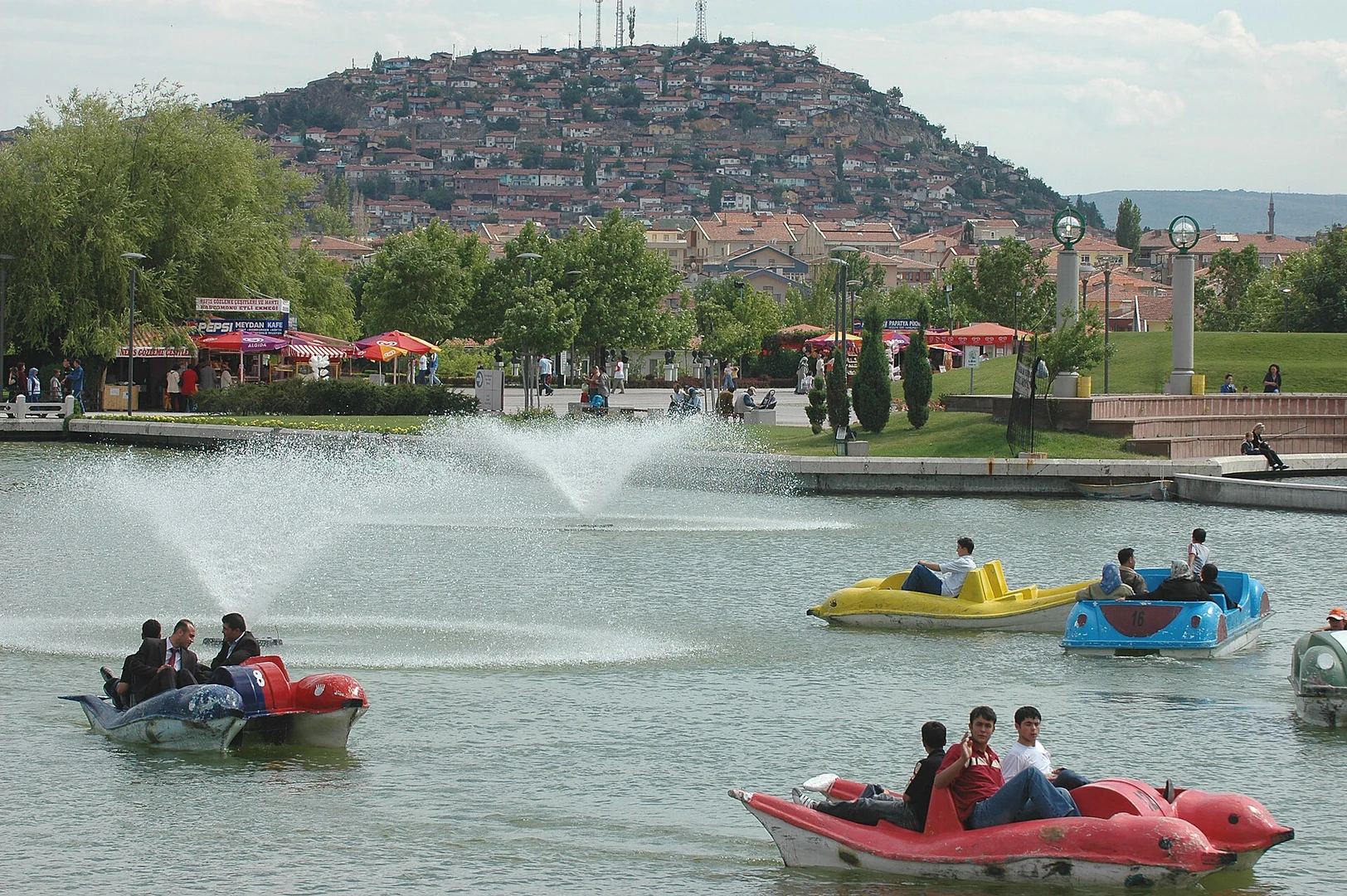 Ankara'da park alanı
